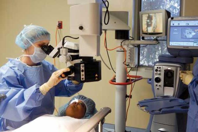 Surgery performed at Wilmer Eye Institute